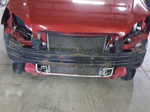 KL1TD6DE1BB217856 - 2011 CHEVROLET AVEO LS BURGUNDY photo 9