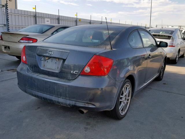 JTKDE177360097790 - 2006 TOYOTA SCION TC გრაფიტი ფოტო 4