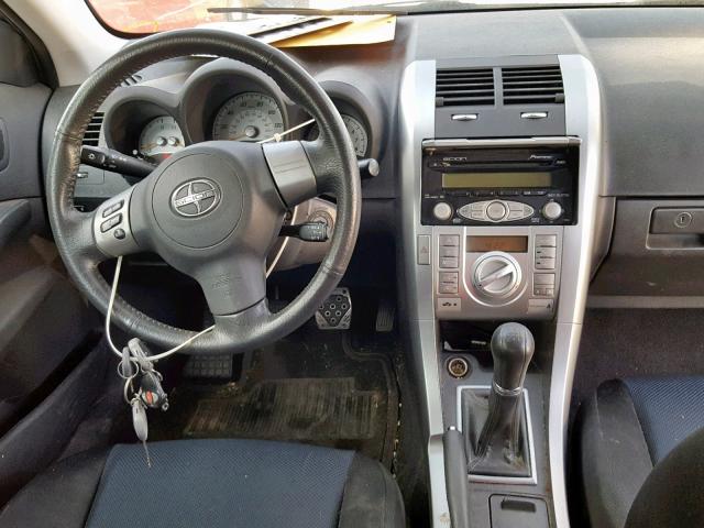 JTKDE177360097790 - 2006 TOYOTA SCION TC გრაფიტი ფოტო 9