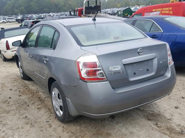 3N1AB61E77L668888 - 2007 NISSAN SENTRA 2.0 SILVER photo 3