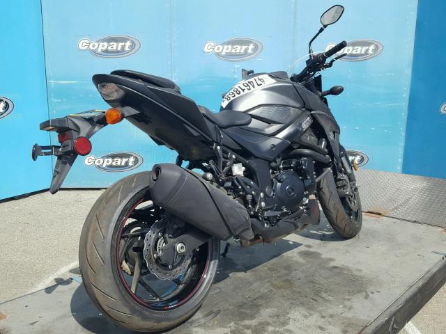 JS1C533D1J2100168 - 2018 SUZUKI GSX-S750 GRAY photo 4