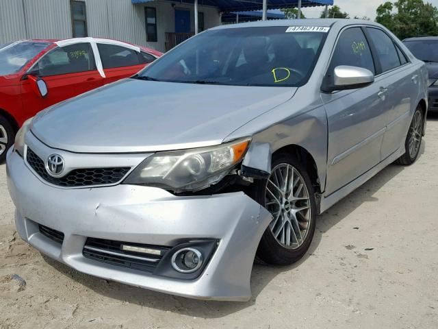 4T1BF1FK5CU088624 - 2012 TOYOTA CAMRY BASE SILVER photo 2