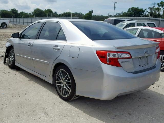 4T1BF1FK5CU088624 - 2012 TOYOTA CAMRY BASE SILVER photo 3