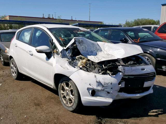 3FADP4EJ8GM147508 - 2016 FORD FIESTA SE WHITE photo 1