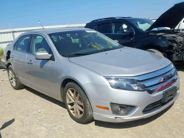 3FAHP0JG0CR274450 - 2012 FORD FUSION SEL SILVER photo 1