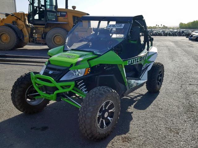 4UF15MPV0FT303374 - 2015 ARCTIC CAT WILDCAT X GREEN photo 2