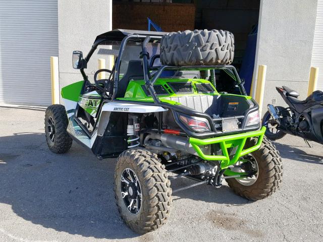 4UF15MPV0FT303374 - 2015 ARCTIC CAT WILDCAT X GREEN photo 3