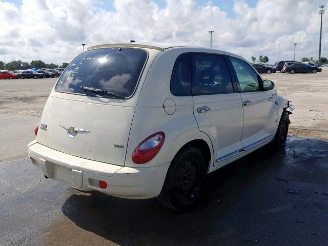 3A8FY58B48T132224 - 2008 CHRYSLER PT CRUISER WHITE photo 4