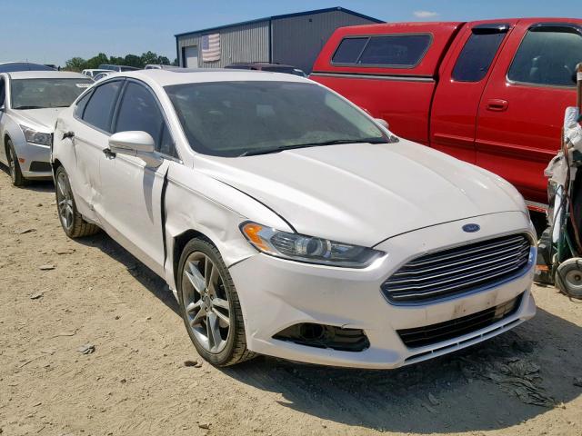 3FA6P0K94ER285963 - 2014 FORD FUSION TIT WHITE photo 1