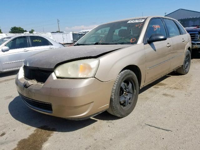 1G1ZT61846F268330 - 2006 CHEVROLET MALIBU MAX ოქროსფერი ფოტო 2