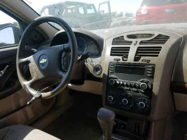 1G1ZT61846F268330 - 2006 CHEVROLET MALIBU MAX ოქროსფერი ფოტო 9
