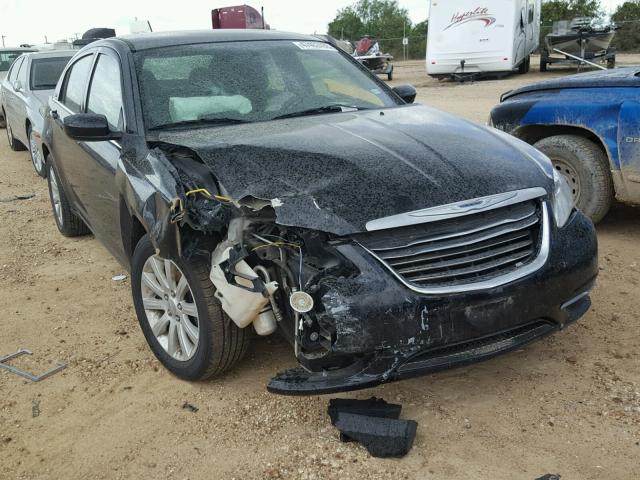 1C3CCBBB9CN127047 - 2012 CHRYSLER 200 TOURIN BLACK photo 1