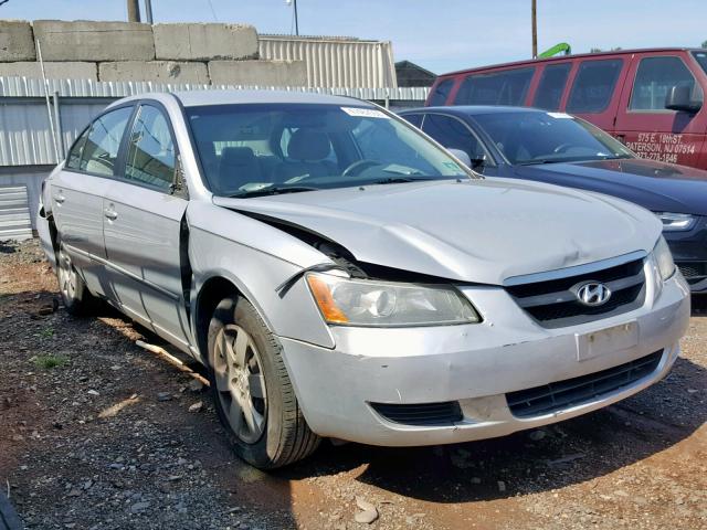 5NPET46C18H371897 - 2008 HYUNDAI SONATA GLS SILVER photo 1