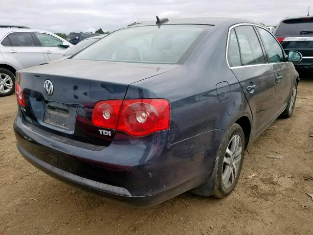 3VWST71K96M795092 - 2006 VOLKSWAGEN JETTA TDI GRAY photo 4