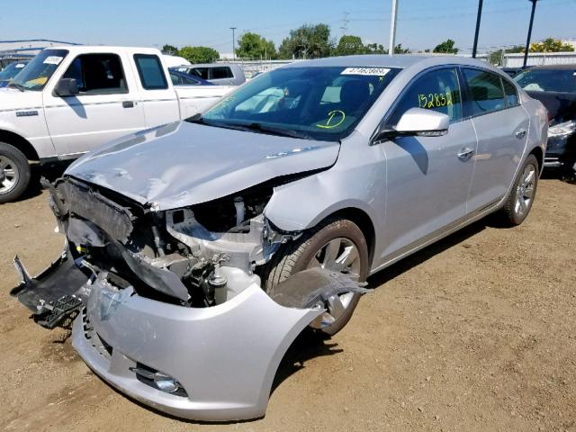 1G4GC5ED2BF143624 - 2011 BUICK LACROSSE C SILVER photo 2
