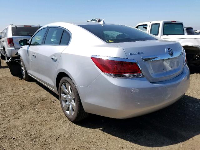 1G4GC5ED2BF143624 - 2011 BUICK LACROSSE C SILVER photo 3