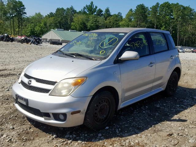 JTKKT624460161665 - 2006 TOYOTA SCION XA SILVER photo 2