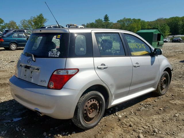 JTKKT624460161665 - 2006 TOYOTA SCION XA SILVER photo 4