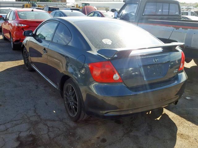 JTKDE177060074712 - 2006 TOYOTA SCION TC ნაცრისფერი ფოტო 3