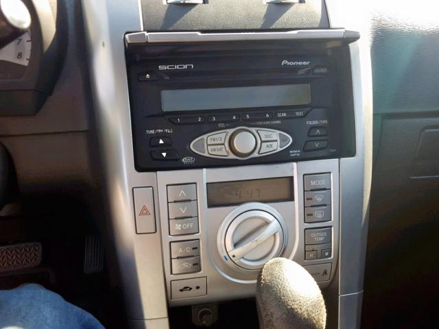 JTKDE177060074712 - 2006 TOYOTA SCION TC ნაცრისფერი ფოტო 9