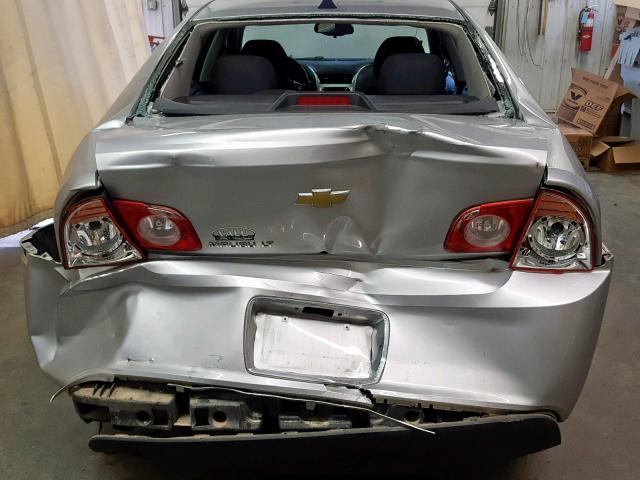 1G1ZC5E04CF155584 - 2012 CHEVROLET MALIBU 1LT 银色 照片 9
