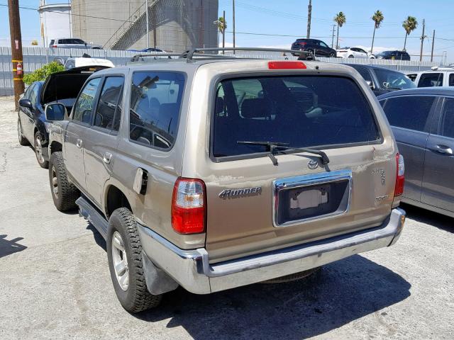 JT3GN86R520219368 - 2002 TOYOTA 4RUNNER SR TAN photo 3