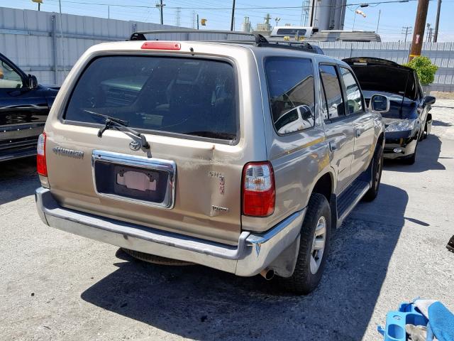 JT3GN86R520219368 - 2002 TOYOTA 4RUNNER SR TAN photo 4