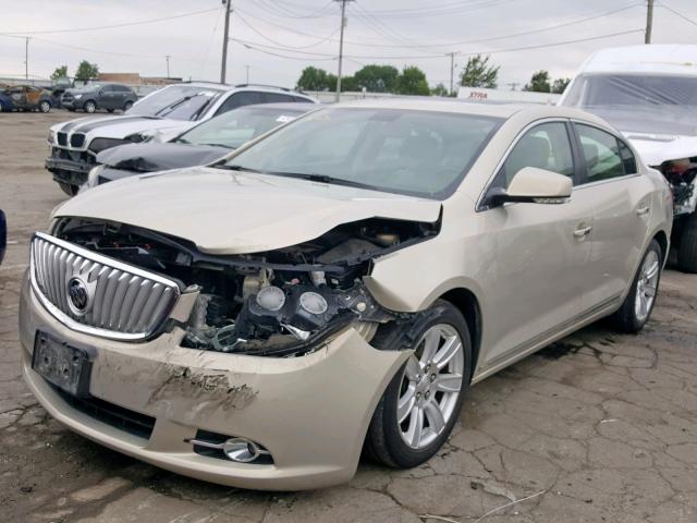 1G4GC5GG5AF128900 - 2010 BUICK LACROSSE C BEIGE photo 2