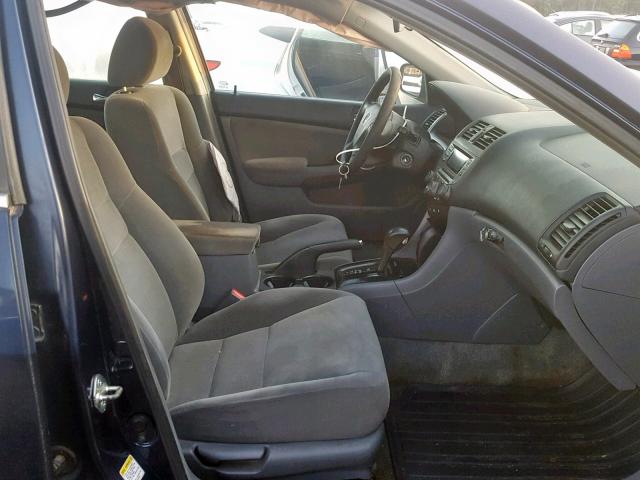 1HGCM56336A181406 - 2006 HONDA ACCORD SE BLUE photo 5