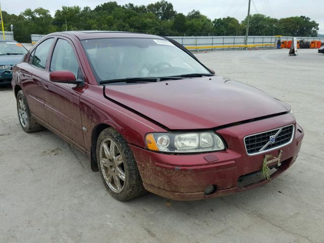 YV1RH592152465796 - 2005 VOLVO S60 2.5T BURGUNDY photo 1