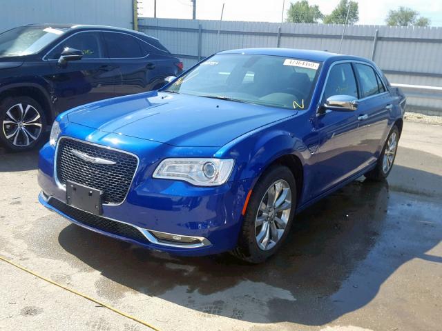 2C3CCAKG8KH591041 - 2019 CHRYSLER 300 LIMITE BLUE photo 2