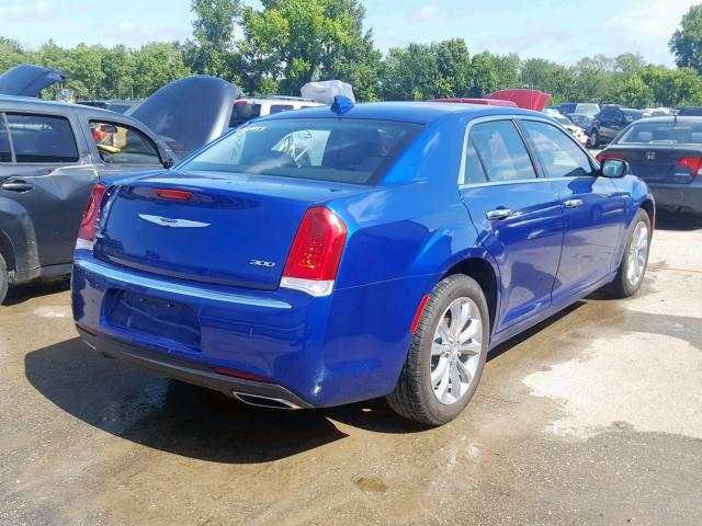 2C3CCAKG8KH591041 - 2019 CHRYSLER 300 LIMITE BLUE photo 4