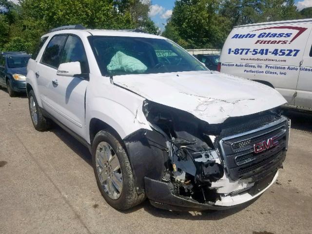 1GKKVSKD7HJ296263 - 2017 GMC ACADIA LIM WHITE photo 1