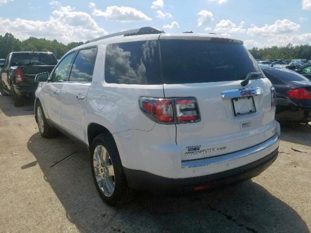 1GKKVSKD7HJ296263 - 2017 GMC ACADIA LIM WHITE photo 3