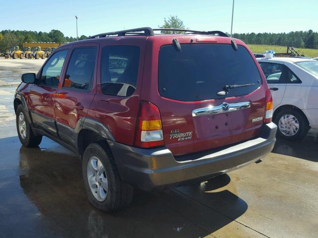 4F2CZ06183KM22593 - 2003 MAZDA TRIBUTE ES 红色 照片 3