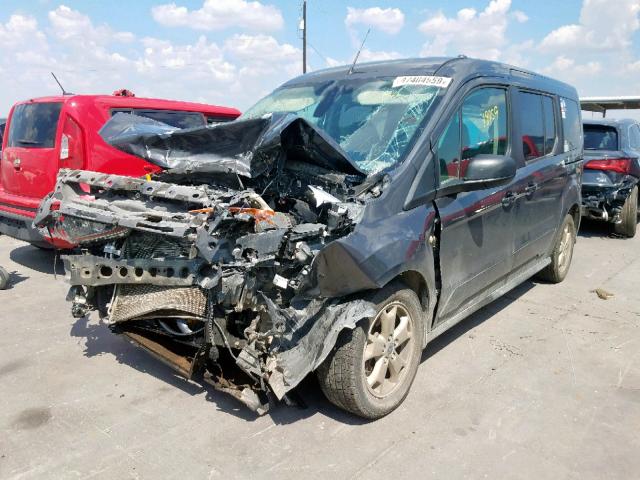 NM0GE9F78G1254842 - 2016 FORD TRANSIT CO GRAY photo 2