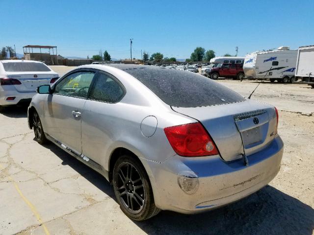 JTKDE177870156446 - 2007 TOYOTA SCION TC ვერცხლისფერი ფოტო 3