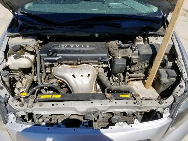 JTKDE177870156446 - 2007 TOYOTA SCION TC ვერცხლისფერი ფოტო 7