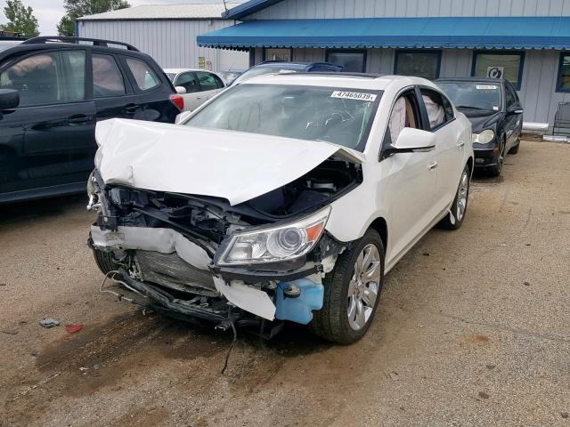 1G4GD5GG9AF142280 - 2010 BUICK LACROSSE C CREAM photo 2