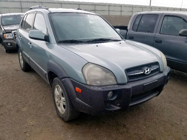 KM8JN12D77U491029 - 2007 HYUNDAI TUCSON SE GREEN photo 1