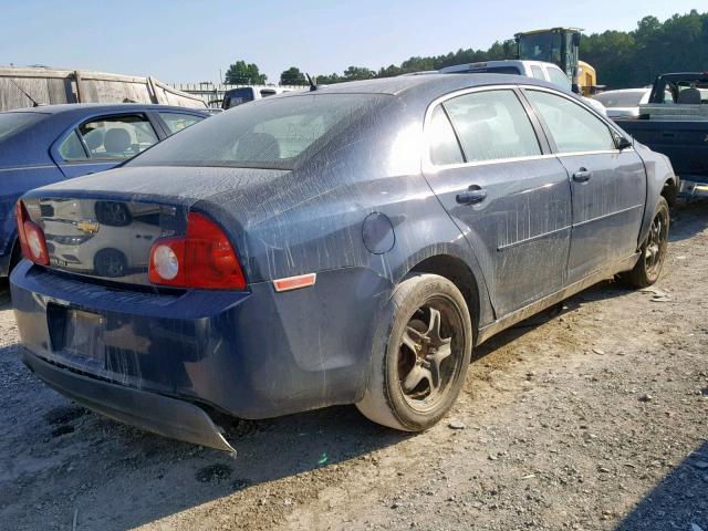 1G1ZB5E12BF241468 - 2011 CHEVROLET MALIBU LS BLACK photo 4