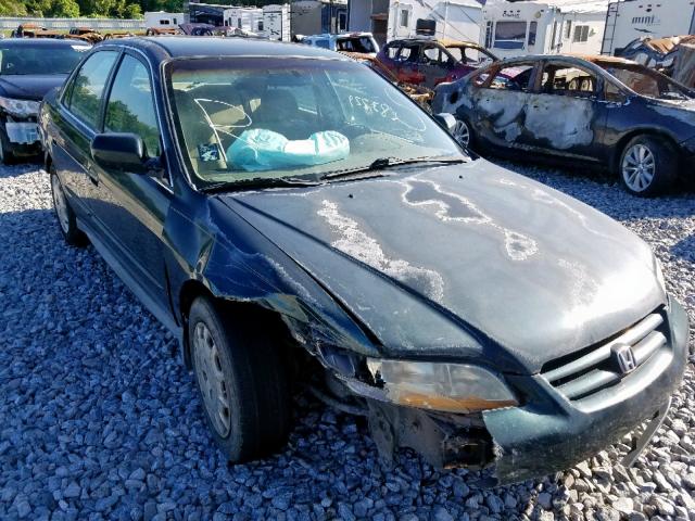 1HGCG56491A022088 - 2001 HONDA ACCORD LX GREEN photo 1