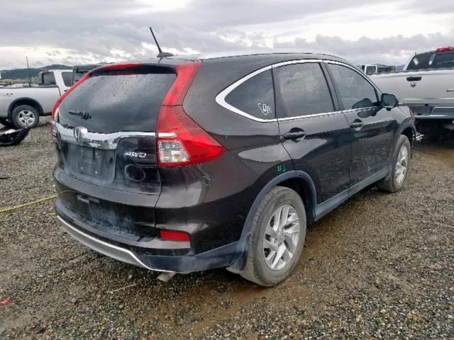 2HKRM4H73FH626366 - 2015 HONDA CR-V EXL BROWN photo 4