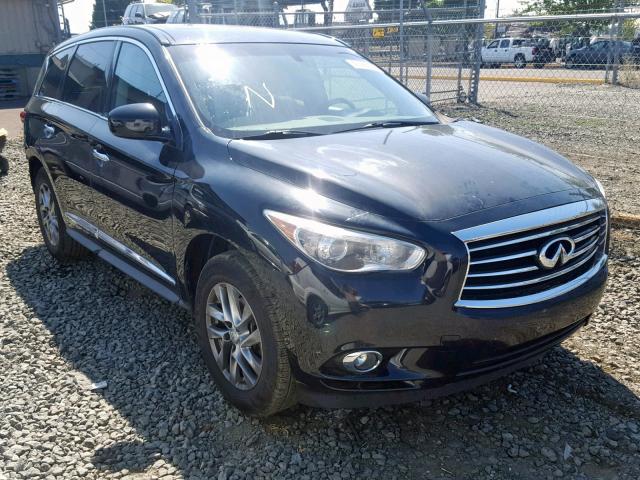 5N1AL0MM7DC347866 - 2013 INFINITI JX35 BLACK photo 1