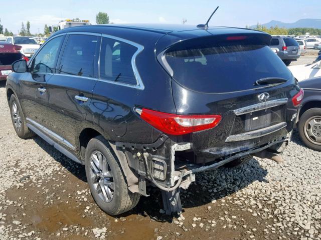 5N1AL0MM7DC347866 - 2013 INFINITI JX35 BLACK photo 3