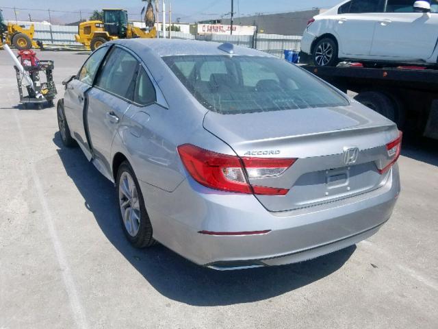 1HGCV1F17JA236632 - 2018 HONDA ACCORD LX SILVER photo 3