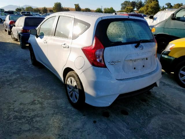 3N1CE2CP4KL355782 - 2019 NISSAN VERSA NOTE WHITE photo 3