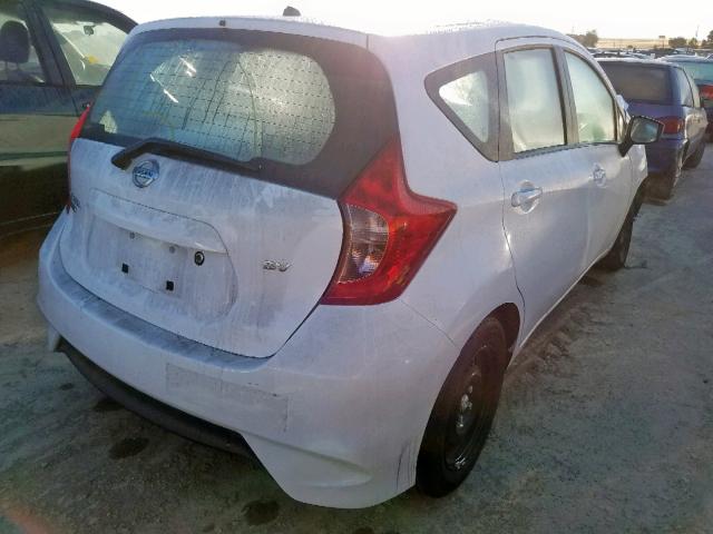 3N1CE2CP4KL355782 - 2019 NISSAN VERSA NOTE WHITE photo 4