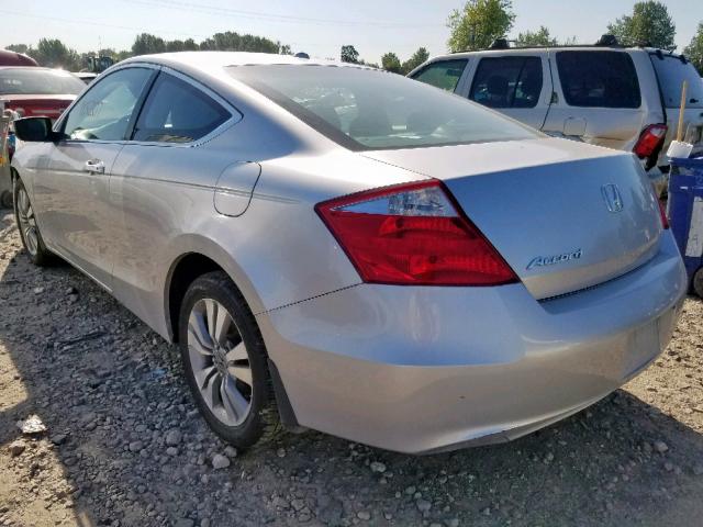 1HGCS12808A005657 - 2008 HONDA ACCORD EXL SILVER photo 3