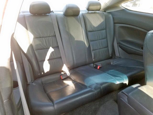 1HGCS12808A005657 - 2008 HONDA ACCORD EXL SILVER photo 6